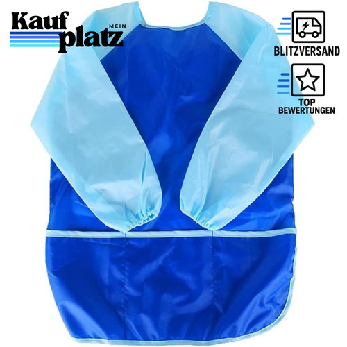 Malschürze kinder blau - malschürze,